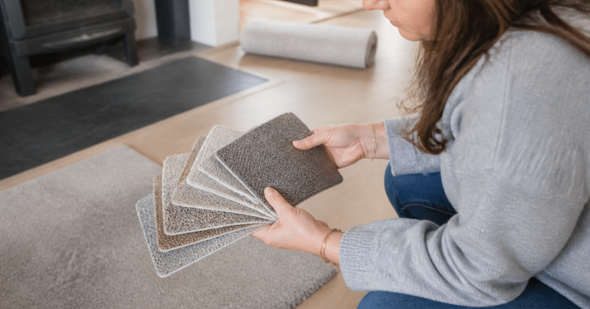 Echantillon moquette pose sol interieur maison prix metre